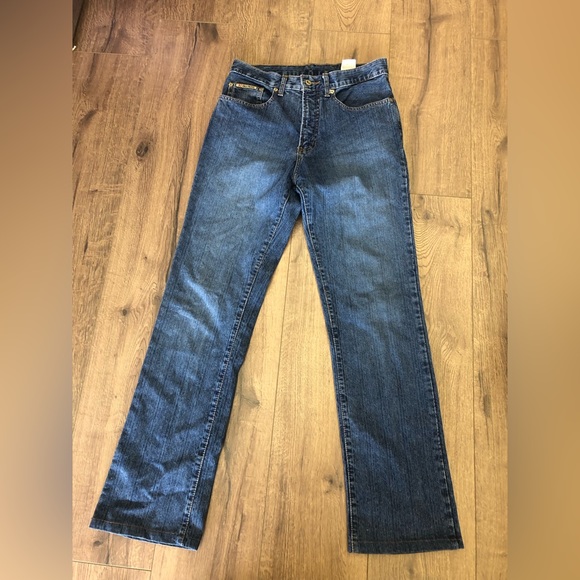 HOLLYWOOD THE JEAN PEOPLE HIGH RISE WIDE LEGS IN SIZE 29 - Picture 1 of 9